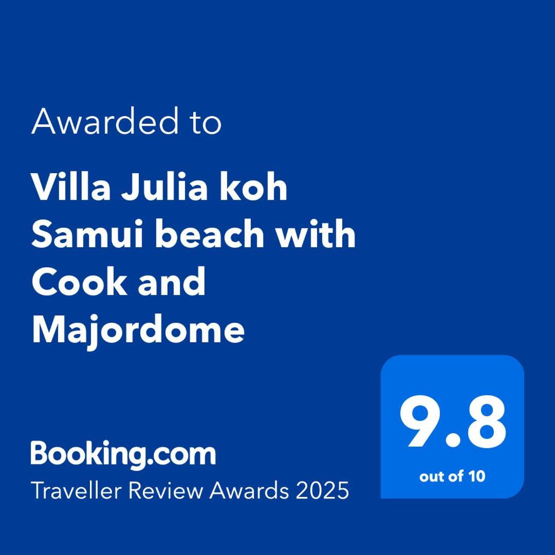 Villa Julia Koh Samui Beach With Cook And Majordome Lamai Beach  Eksteriør bilde