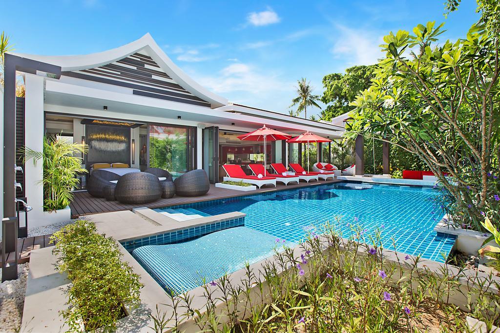Villa Julia Koh Samui Beach With Cook And Majordome Lamai Beach  Eksteriør bilde