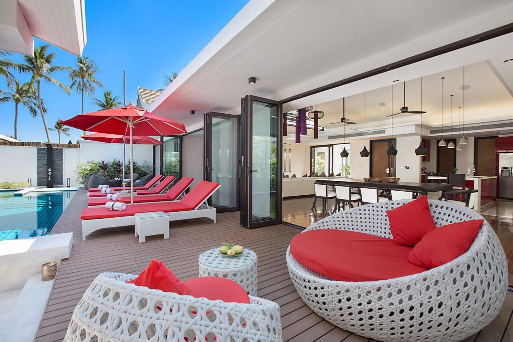 Villa Julia Koh Samui Beach With Cook And Majordome Lamai Beach  Eksteriør bilde